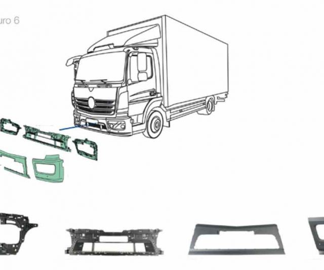 Uskoro i delovi kabine za novi Mercedes Atego IV!