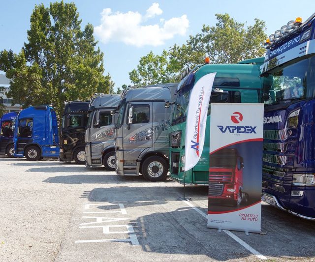 Rapidex Trade na velikoj smotri kamiona na Novosadskom sajmu