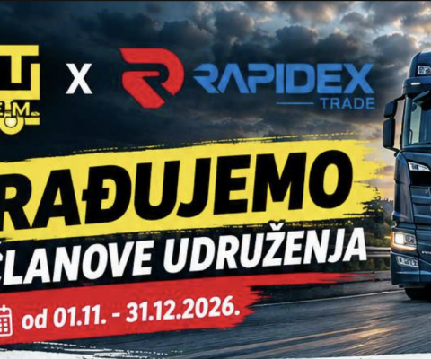 Rapidex nagrađuje članove udruženja MDT Sistem